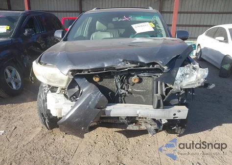 2008 Toyota Highlander Limited from USA, damaged, VIN JTEES42A882108326